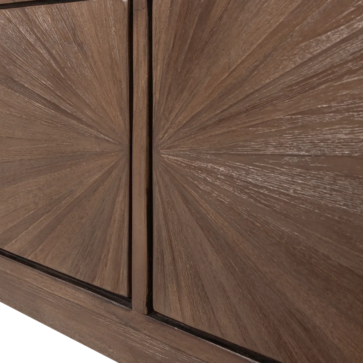 Sun tv meubel recycled teak bruin