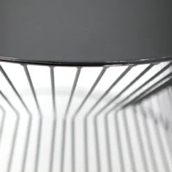 Suus bijzettafel metaal zwart