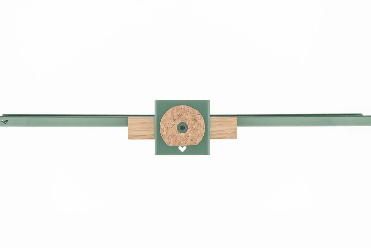 SWEET shelf large 35 cm Cloverleaf Green