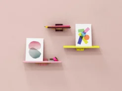 SWEET shelf medium 25 cm No White No Grey (lichtgrijs)
