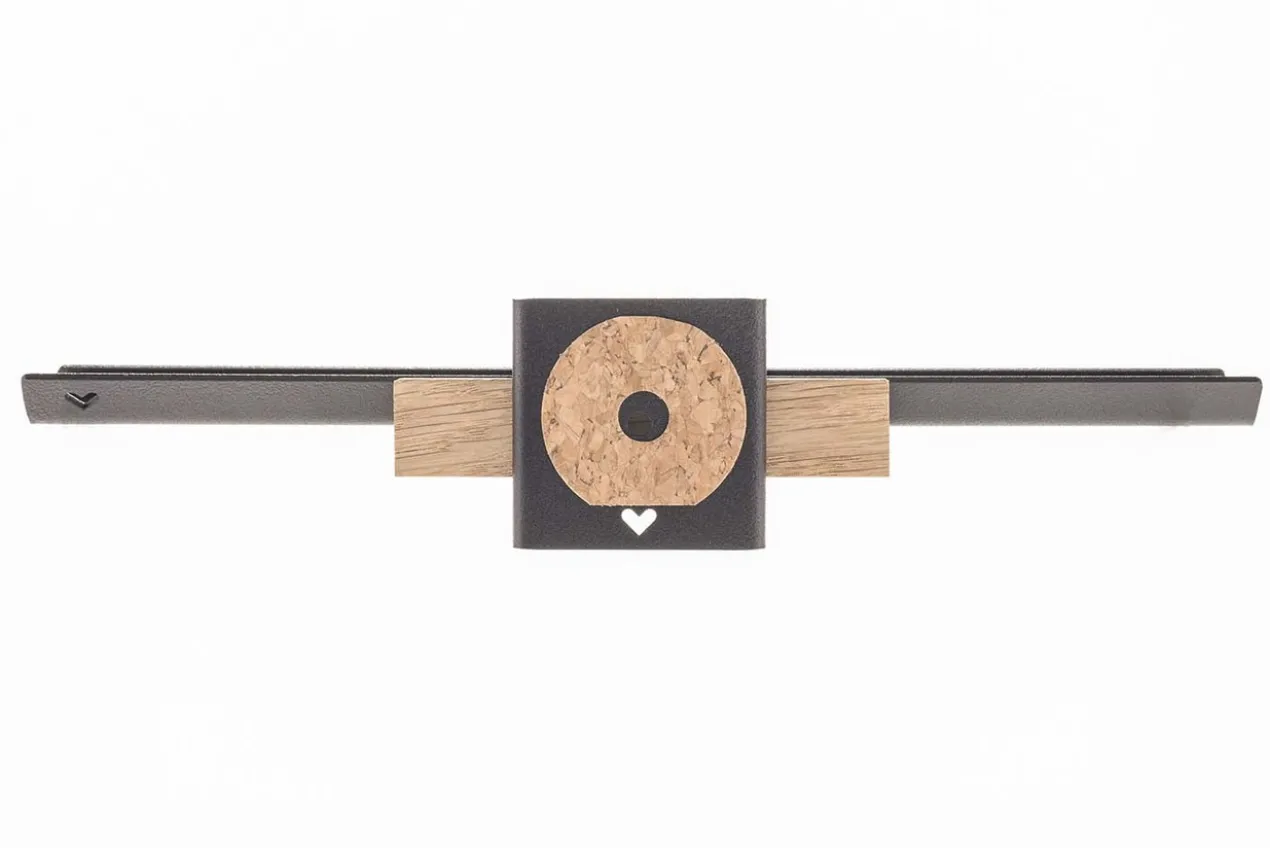 SWEET shelf medium 25 cm Pepper (zwart)