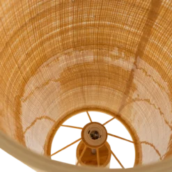 Syro vloerlamp raffia naturel 130xo30 cm