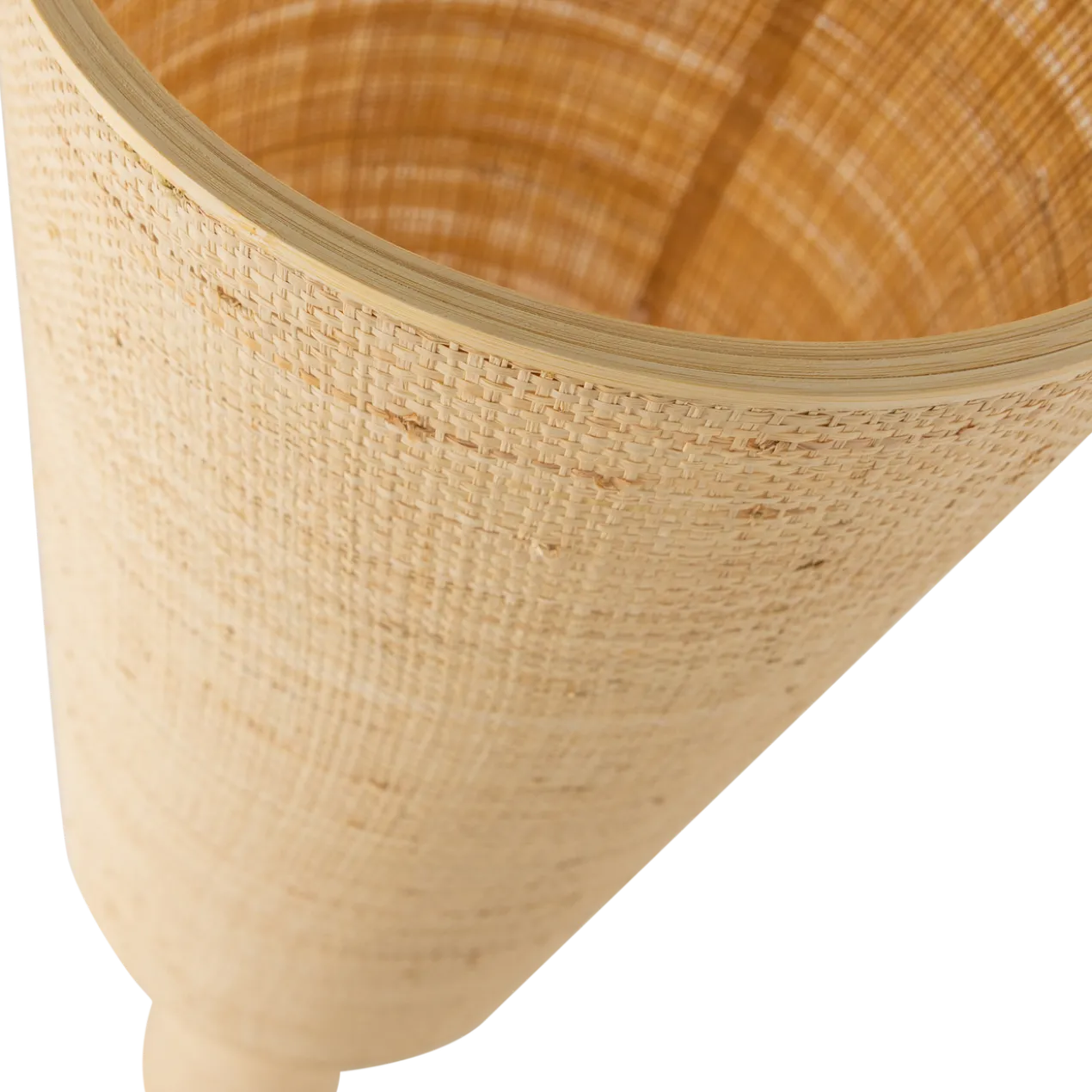 Syro vloerlamp raffia naturel 130xo30 cm