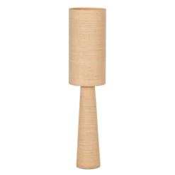 Syro vloerlamp raffia naturel 130xo30 cm