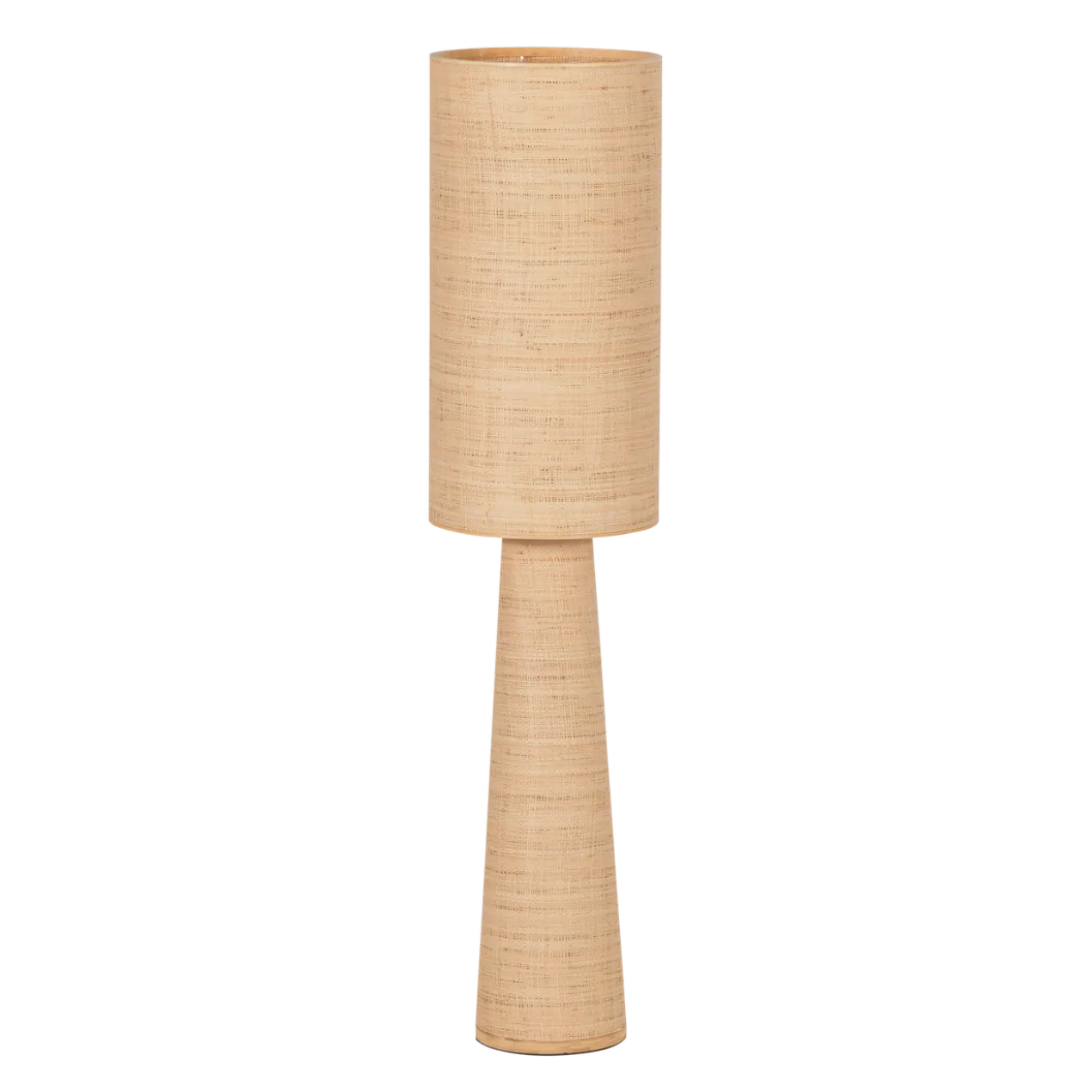 Syro vloerlamp raffia naturel 130xo30 cm