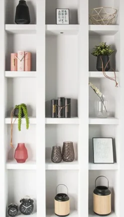 Table clock Book black paper