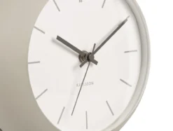 Table clock Nirvana Globe warm grey