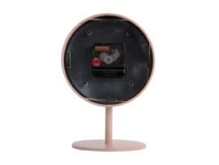 Table clock Stark iron matt faded pink