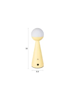 Table lamp bello lemon