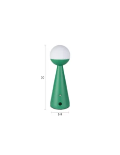 Table lamp bello silver