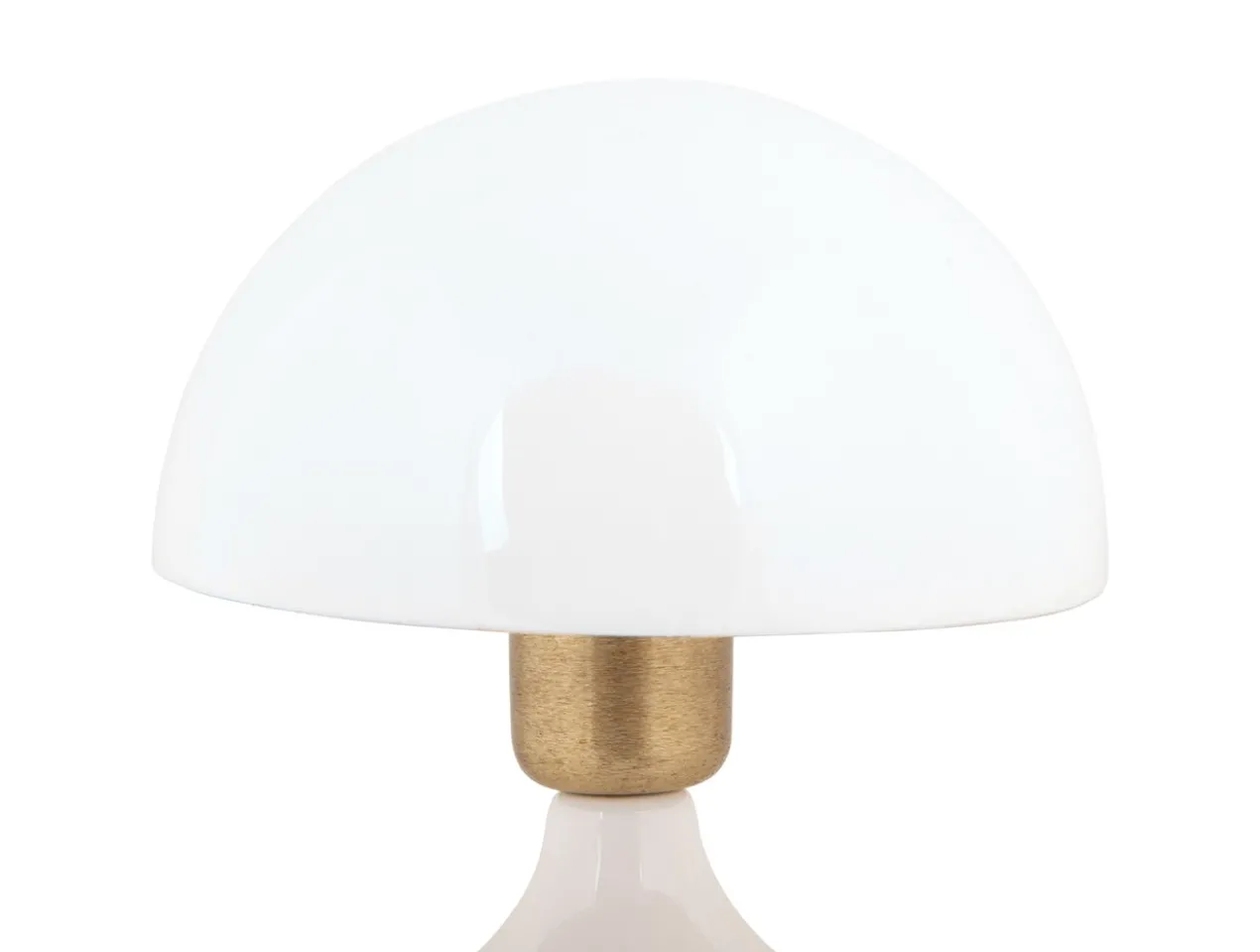 Table lamp Binc enamel white