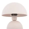 Table lamp Boaz iron textured warm grey