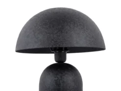 Table lamp Boaz large iron textured black