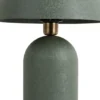 Table lamp Boaz large iron textured jungle green