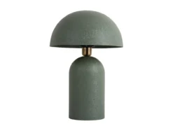 Table lamp Boaz large iron textured jungle green