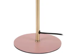Table lamp Bonnet metal faded pink