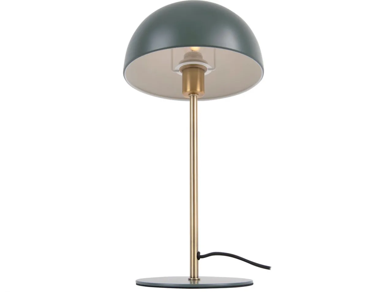 Table lamp Bonnet metal jungle green