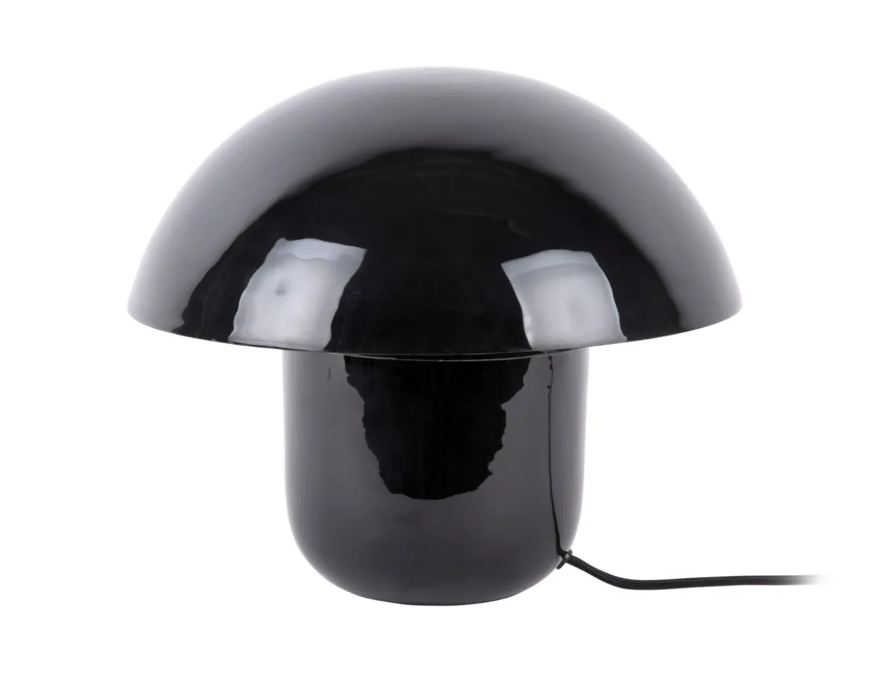 Table lamp Fat Mushroom enamel black