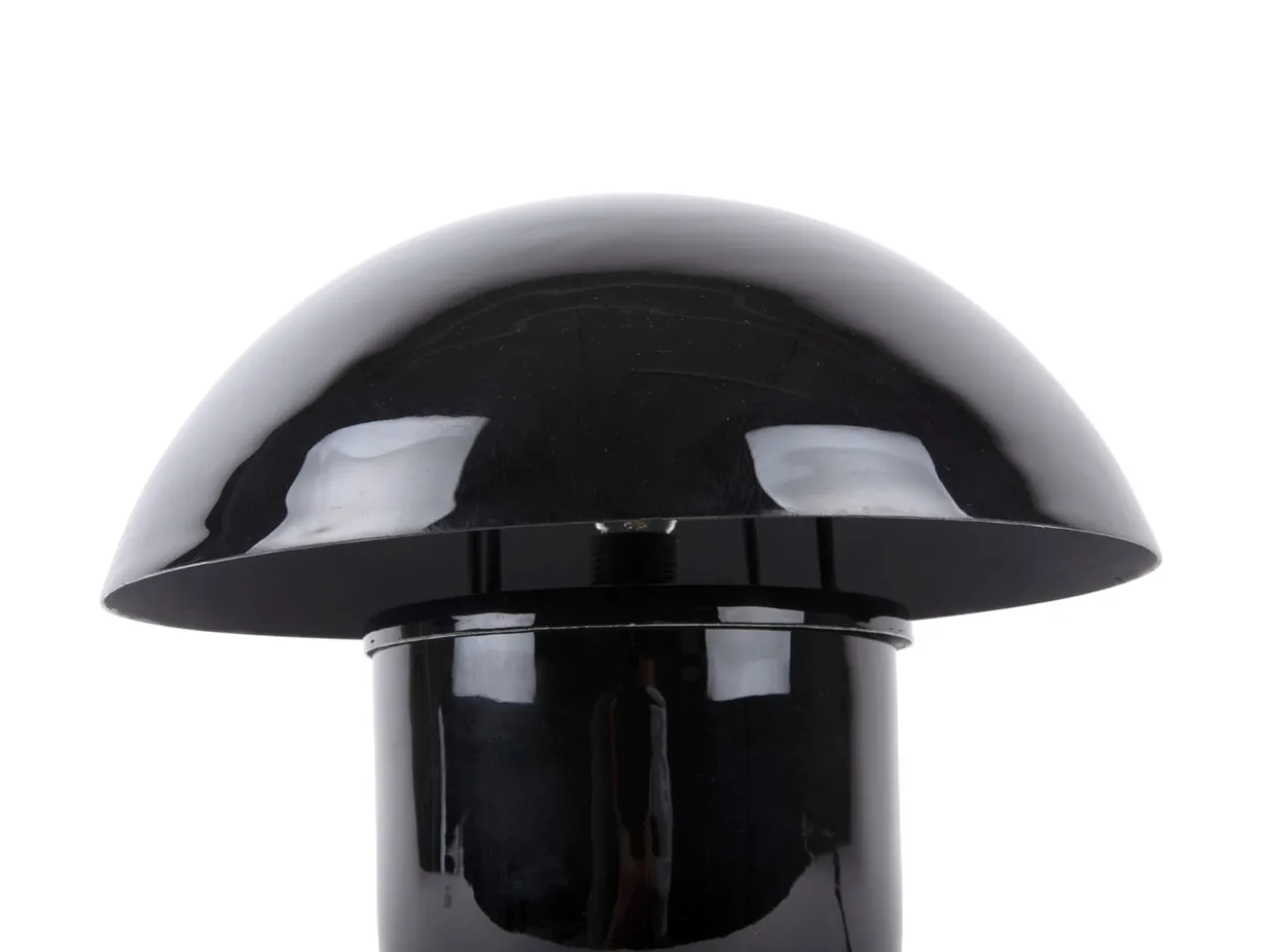 Table lamp Fat Mushroom enamel black