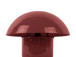 Table lamp Fat Mushroom red ochre