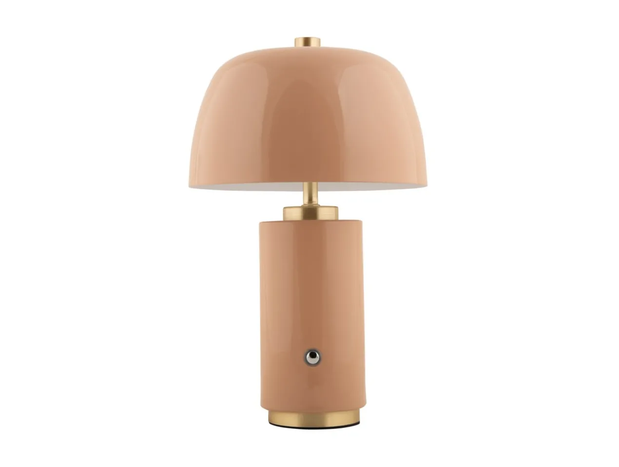 Table lamp Freya LED iron soft brown