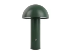 Table lamp Fuego LED iron matt jungle green