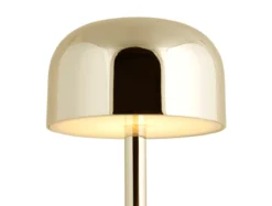 Table lamp James LED iron gold plated