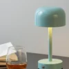 Table lamp James LED iron shiny white