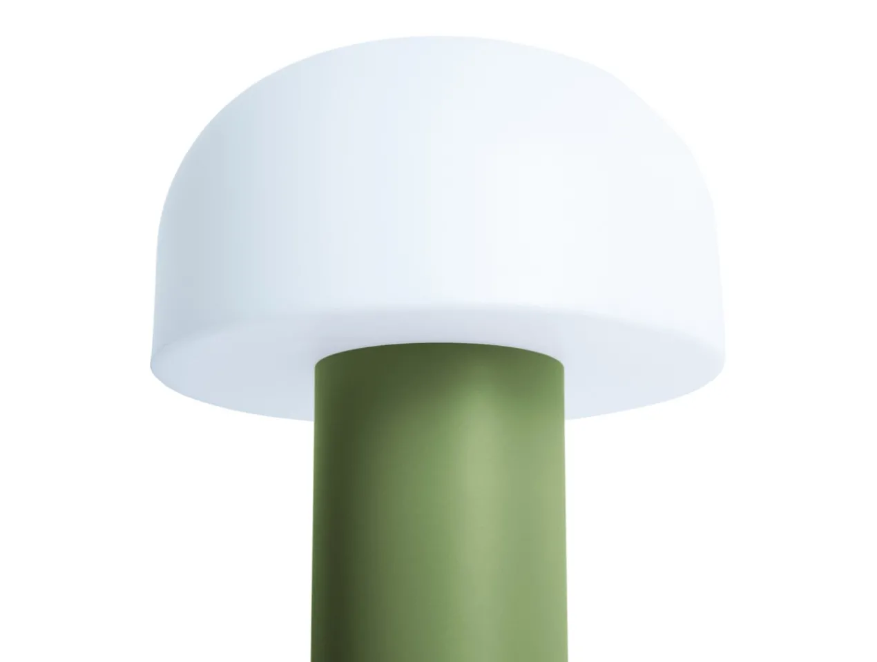Table lamp Luca iron jungle green LED
