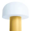 Table lamp Luca iron ochre yellow LED