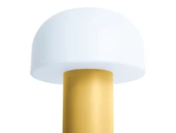 Table lamp Luca iron ochre yellow LED
