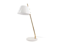 Table lamp Savvy enamel white