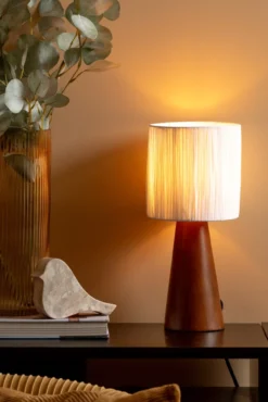 Table lamp Sheer Cone dark grey