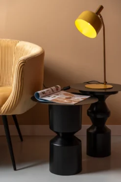 Table lamp Smart enamel honey yellow