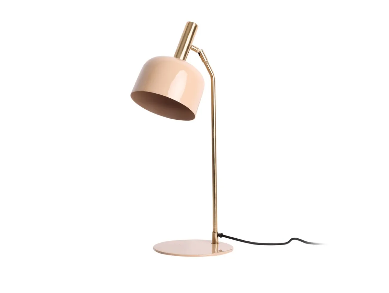 Table lamp Smart enamel soft brown