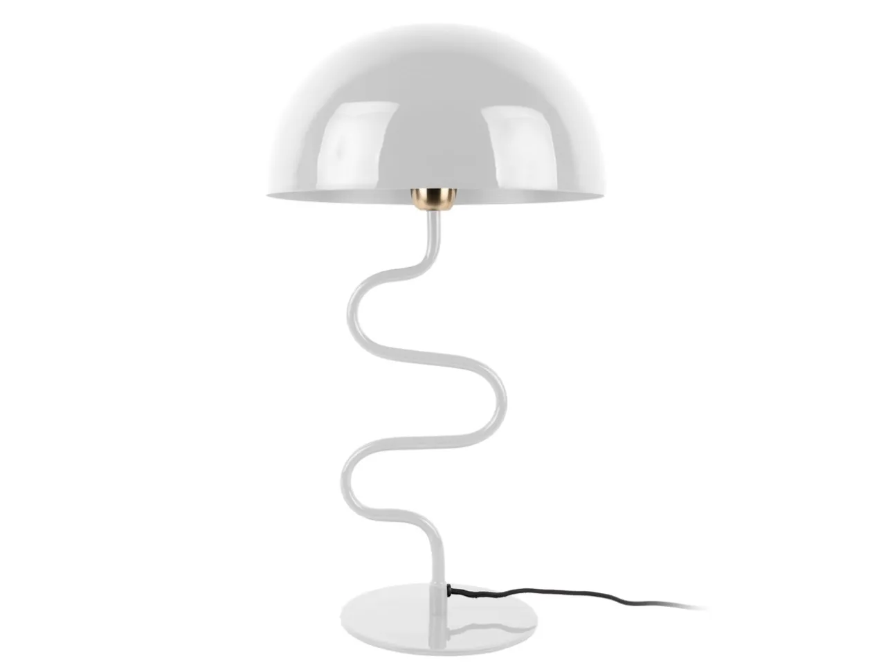Table lamp Twist enamel white