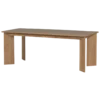 Tablo eettafel afgerond dl 180x100 cm transparant [fsc]