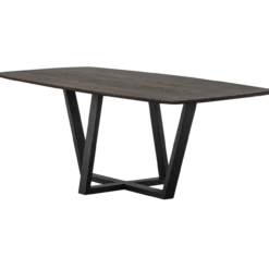 Tablo eettafel deens ovaal dl 220x100cm mystic brown [fsc]