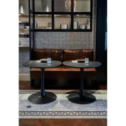 Tablo eettafel rond vl o80cm blacknight [fsc]