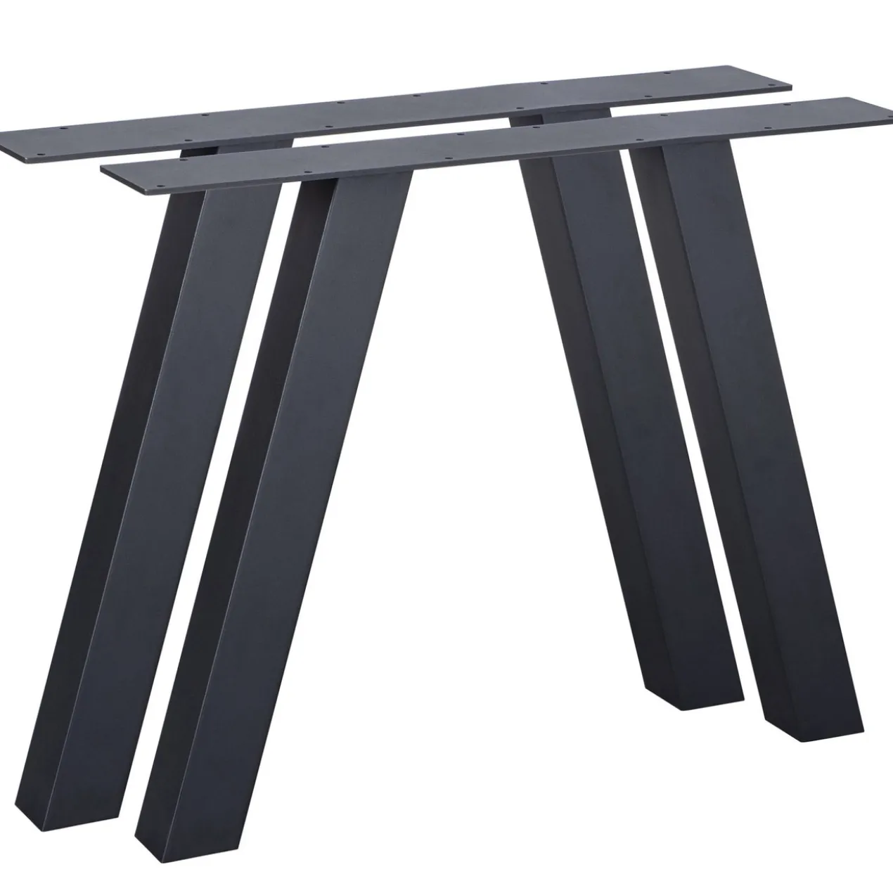 Tablo tuin a-vorm poot metaal - set van 2