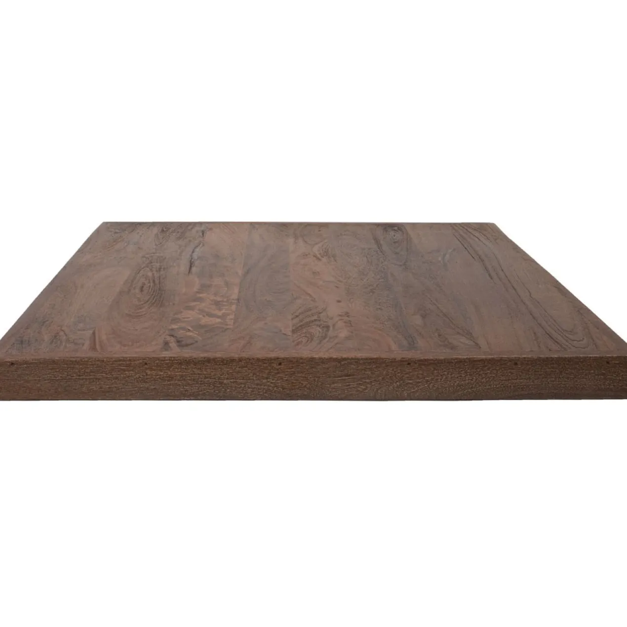Tafelblad Horeca – Espresso Mangohout – 70 x 70 cm