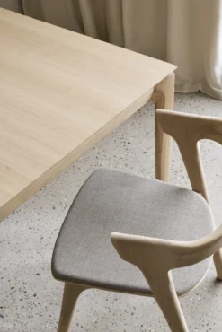Tafel Bok eiken - uitschuifbaar - 120/180 - geolied