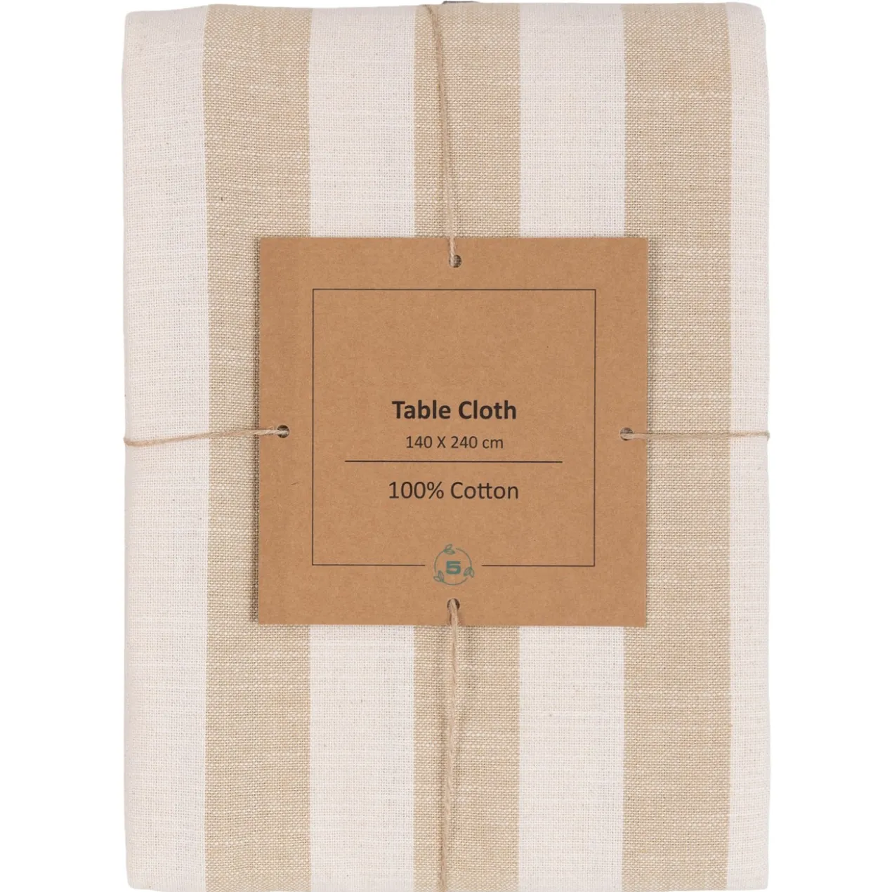 Tafelkleed Vivian 240x140 cm beige