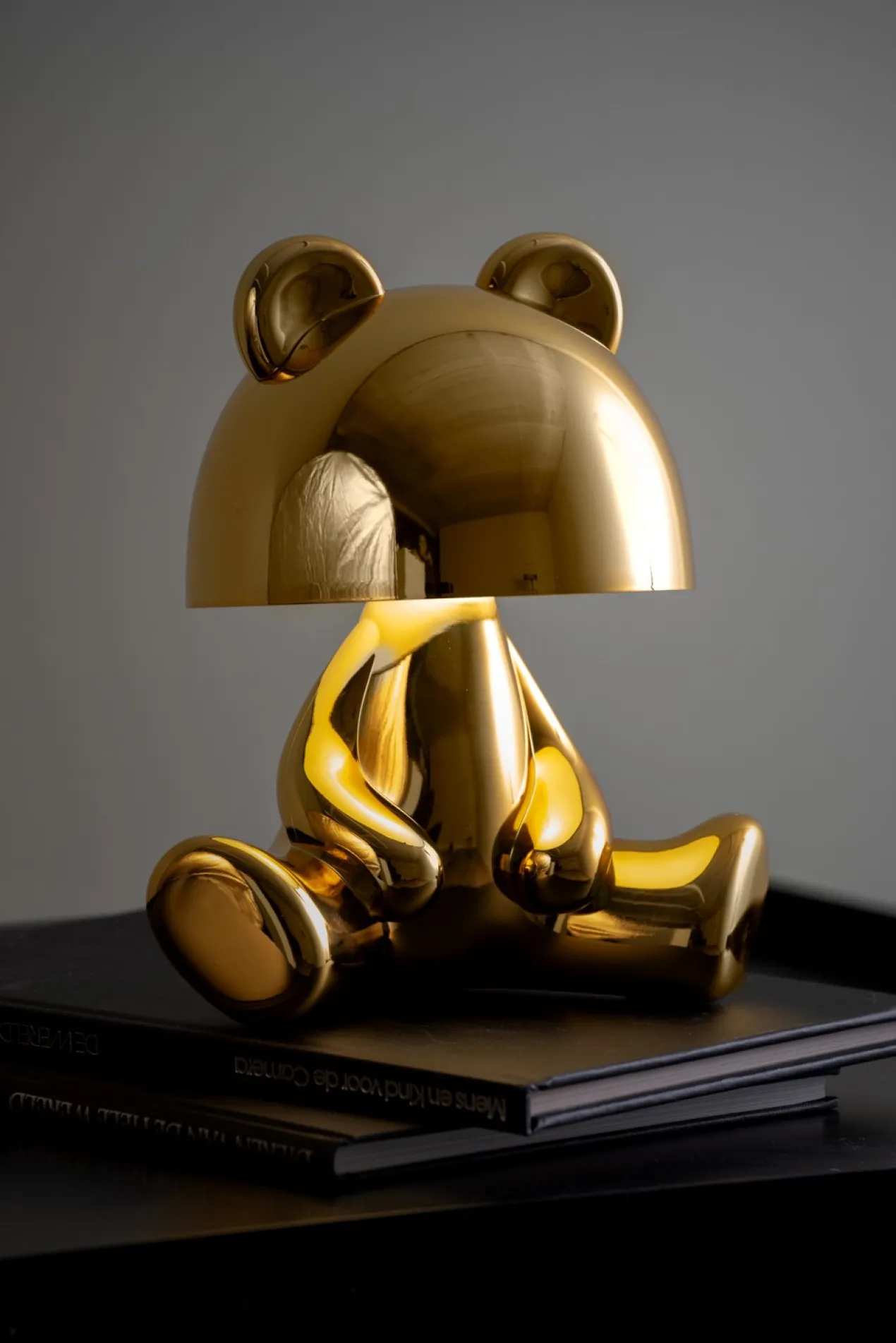 Tafellamp Bear LED - Verguld goud
