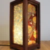 Tafellamp Chiba walnut