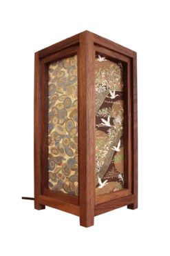 Tafellamp Chiba walnut