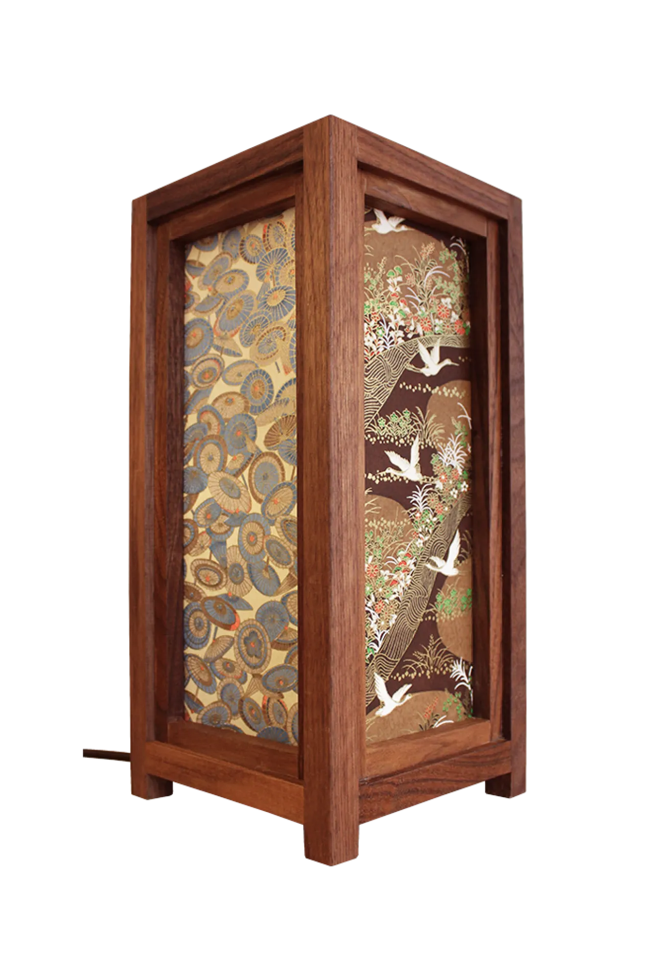 Tafellamp Chiba walnut