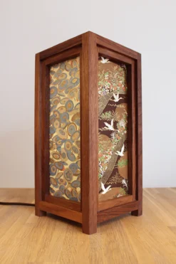 Tafellamp Chiba walnut