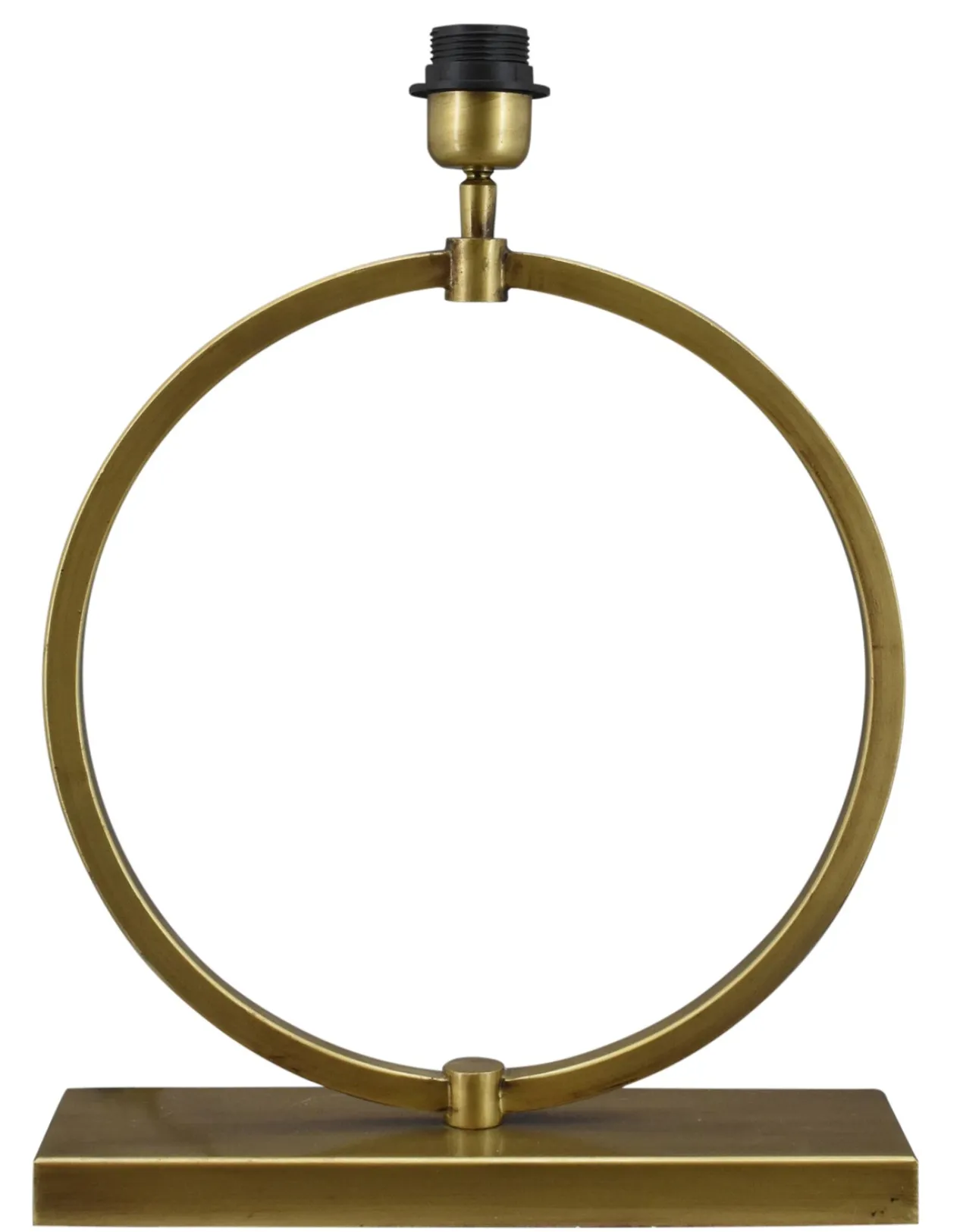 Tafellamp Devon medium bronze - zonder kap