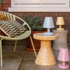 Tafellamp Edison the Ambiance soft pink